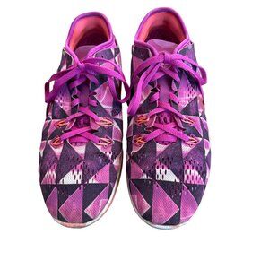 Nike Free Training Shoes Size 9.5 TR Fit 5 Sneakers Purple Fitness Mesh Womens